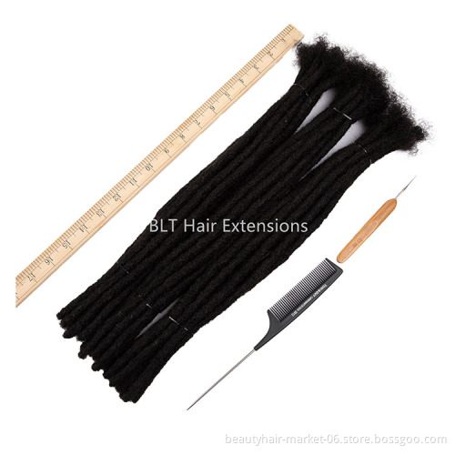straight handmade dreadlocks hair extensions black 100% human hair dreadlock extensions human dreadlocks